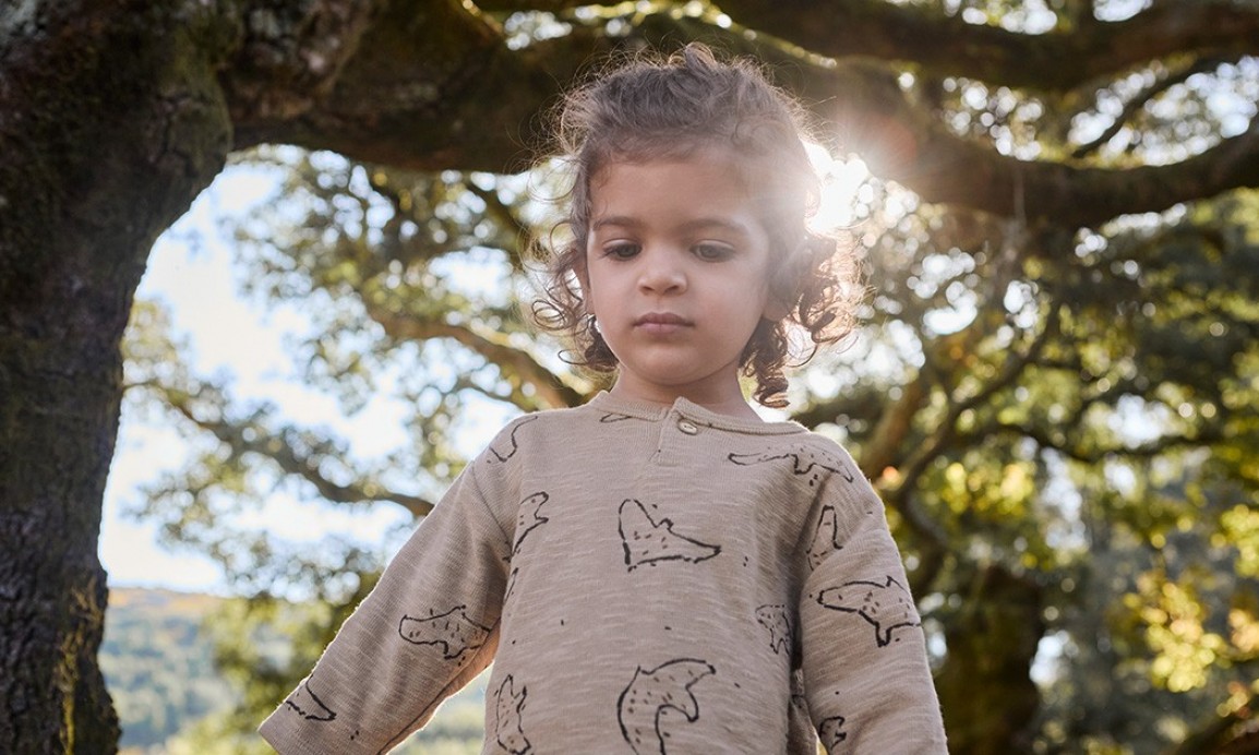 Jersey t-shirt with natural fibers