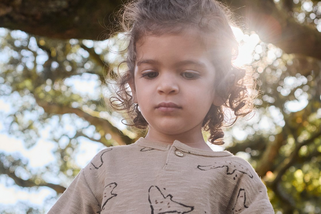 Jersey t-shirt with natural fibers