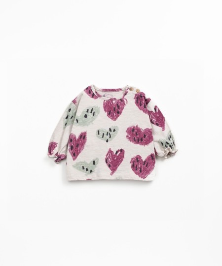 Knit jumper with natural fibers Knit jumper with natural fibers