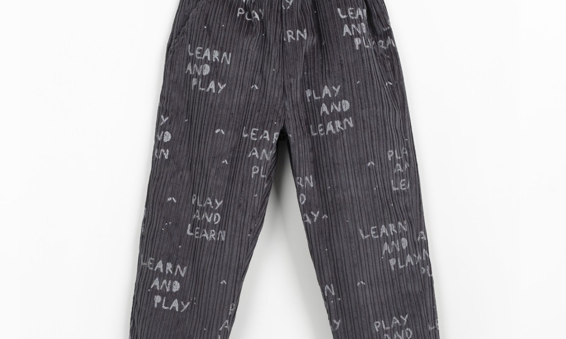 Pantalones de pana con mezcla de fibras