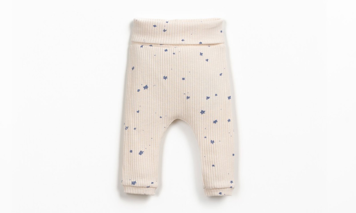 Leggings in jersey con stampa