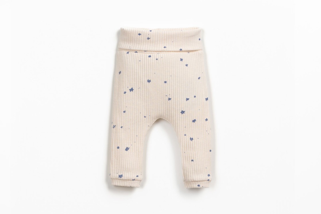 Leggings de malha com estampado 