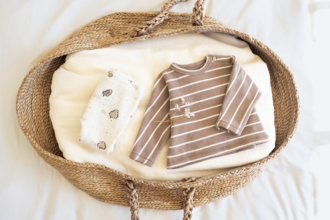 Camisola de malha com mistura de fibras naturais e algod�o reciclado                                