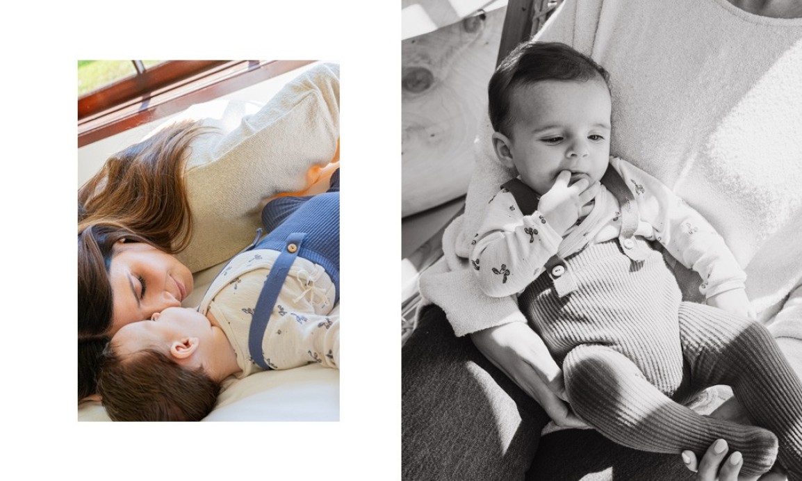 Organic cotton jersey leggings