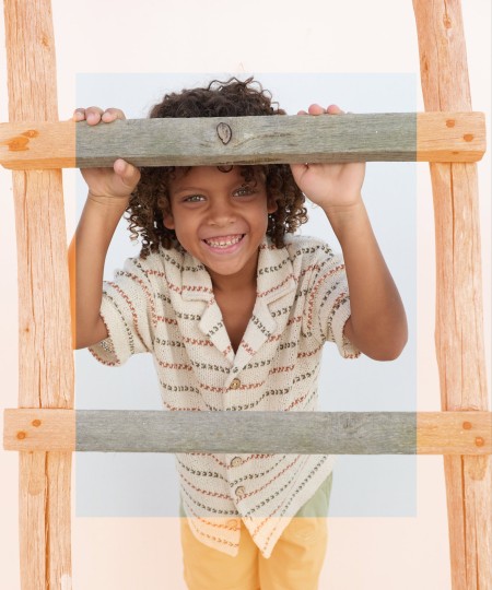 Camisa con hilo Re(Play)