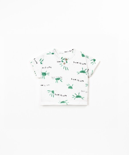 T-shirt anti-UV avec imprim?