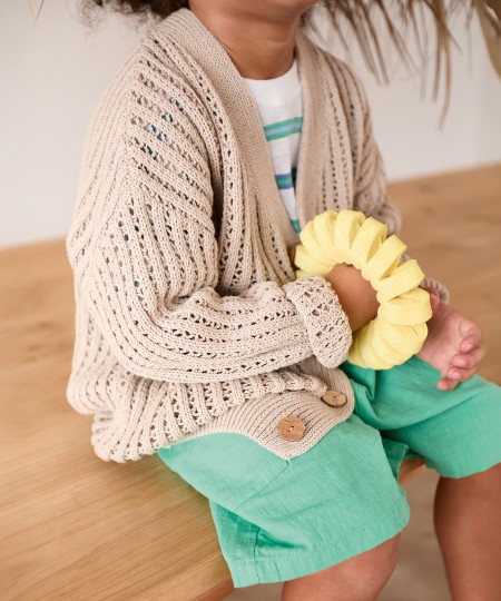 Giacca in maglia tricot