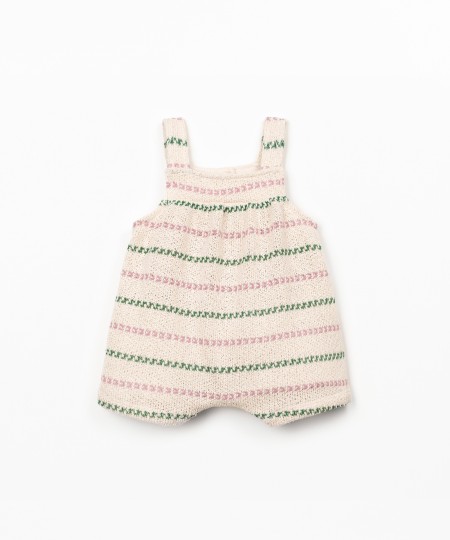 Tutina in misto cotone e cotone riciclato Tutina in misto cotone e cotone riciclato