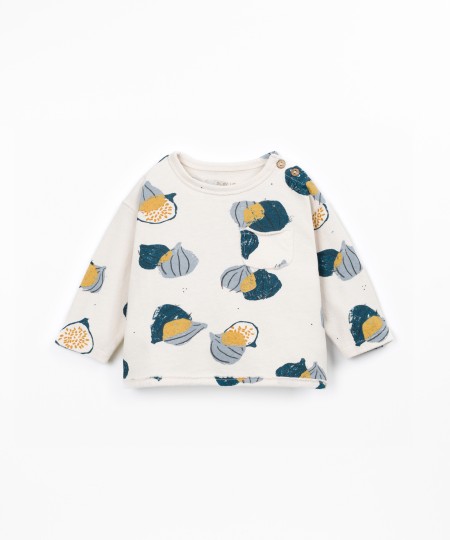 T-shirt con cotone riciclato