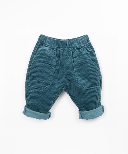 Pantaloni in velluto a coste di cotone