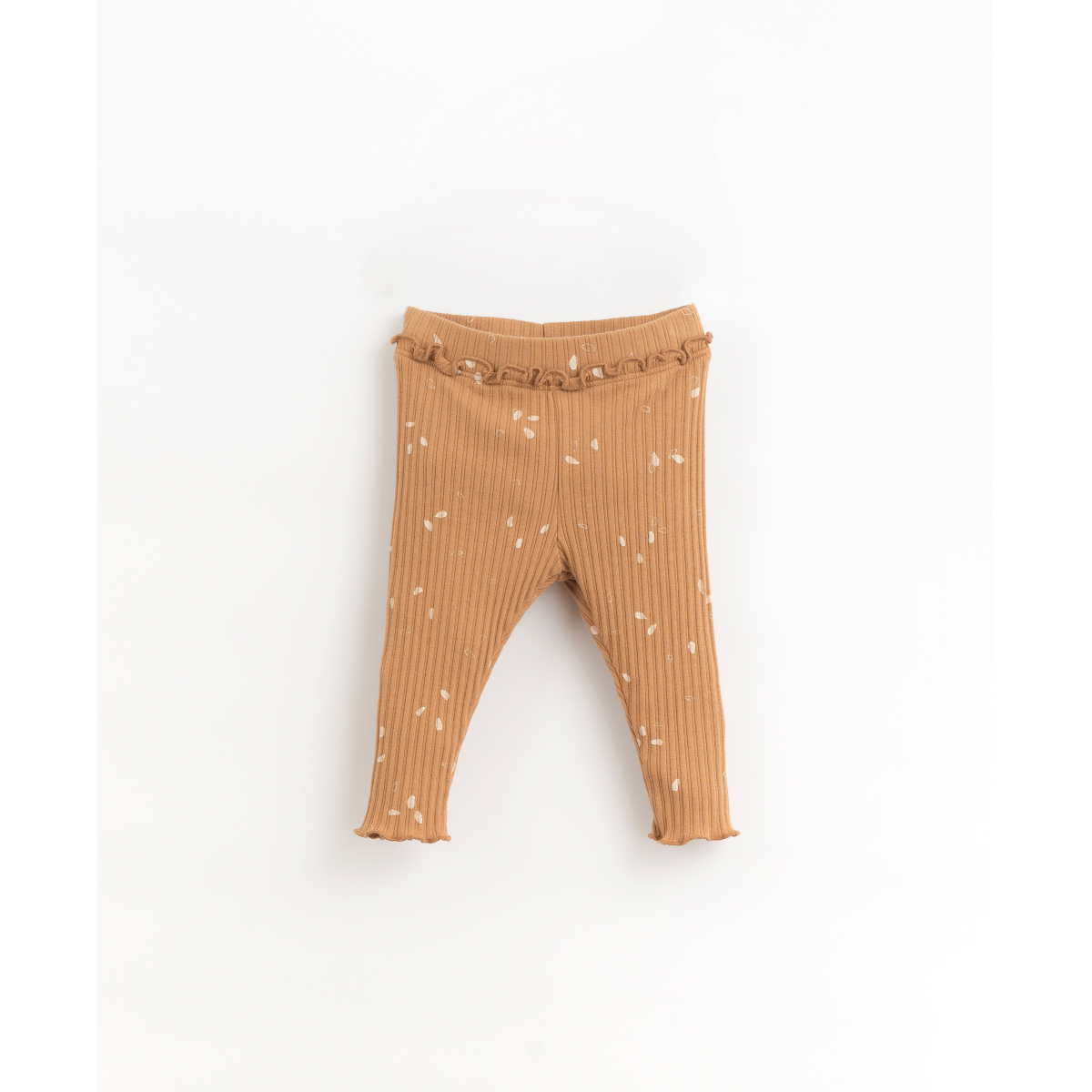 Baby girl printed leggings in organic cotton PlayUp