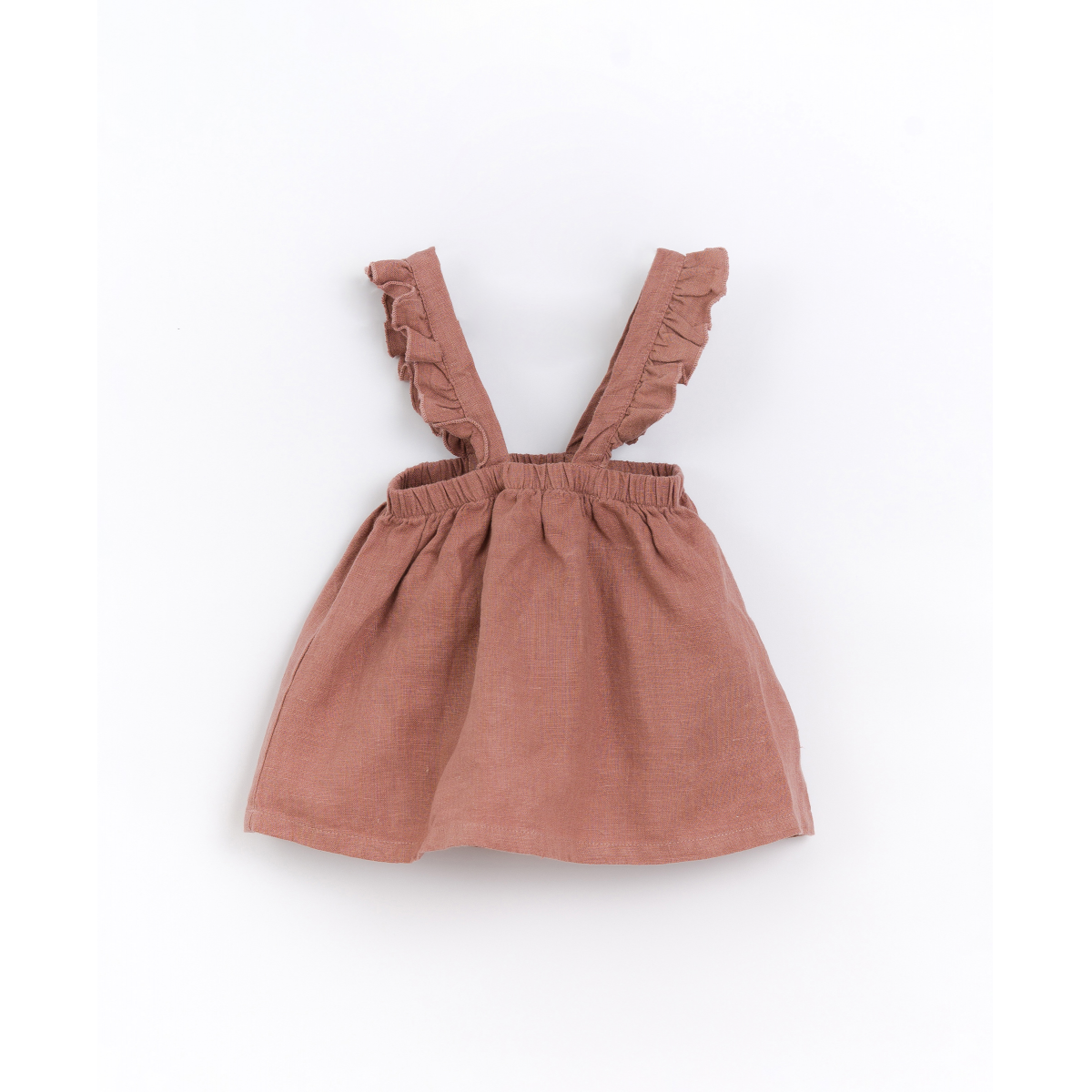 Baby Girl Linen Dress with Straps PlayUp