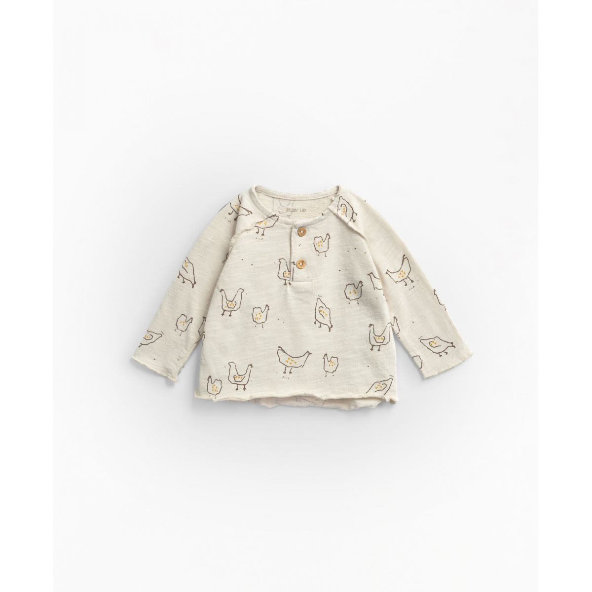 Organic Stretch Poplin Roll-Up Shirt - Baby
